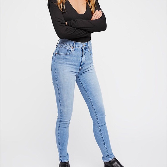 Free People Denim - Free People Levi’s Mile High Super Skinny Jeans